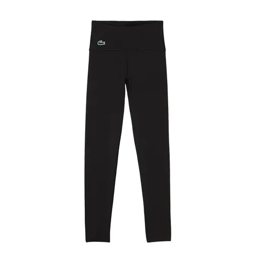 Thời trang Đen Quần legging - Quần Legging Nữ Lacoste Women's Slim Fit Sport OF4904 00 031 Màu Đen Size XS - Vua Hàng Hiệu