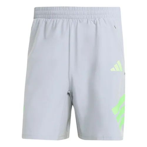 Quần Short Nam Adidas 3 Sọc Icon JW9976 Màu Xám Bạc Size S 7in