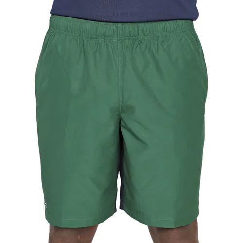 Thời trang - Quần Short Nam Lacoste Bermuda Lacoste Reta Logo GH2105 21 Màu Xanh Size 3 - Vua Hàng Hiệu