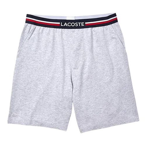 Thời trang Xám - Quần Short Nam Lacoste Men's Grey Regular Pajama GH3448_CCA Màu Xám Size S - Vua Hàng Hiệu