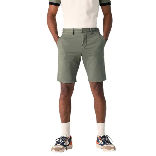 Thời trang Quần shorts - Quần Short Nam Lacoste Men's Slim Fit Dark Green Bermuda FH2647 316 Màu Xanh Nhạt Size 40 - Vua Hàng Hiệu