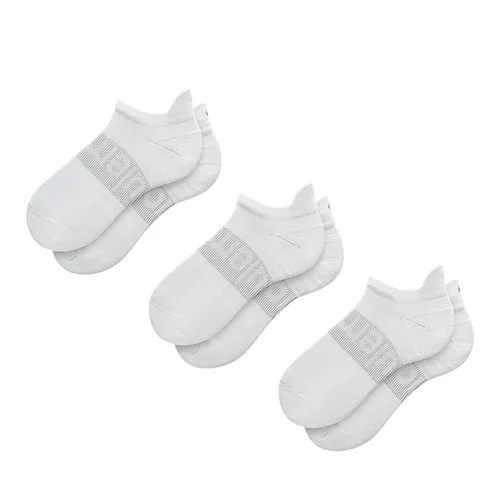 Thời trang Tất - Set 3 Đôi Tất Lululemon Unisex Daily Essentials Power Stride Tab Ankle Socks White Freesize Màu Trắng - Vua Hàng Hiệu