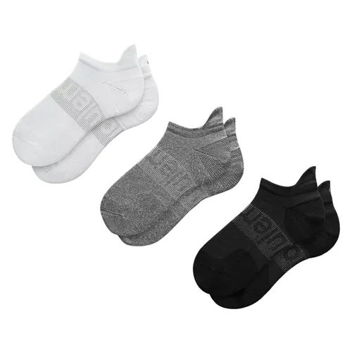 Thời trang Tất - Set 3 Đôi Tất Lululemon Unisex Daily Essentials Power Stride Tab Ankle Socks White/Grey/Black Freesize Màu Trắng/Đen/Xám - Vua Hàng Hiệu