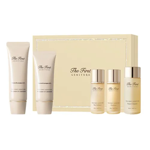Kem chống nắng - Set Kem Ch.ống Nắng Dịu Da, Tái Sinh Da Ohui The First Vitamin UV Defense 5 Món - Vua Hàng Hiệu