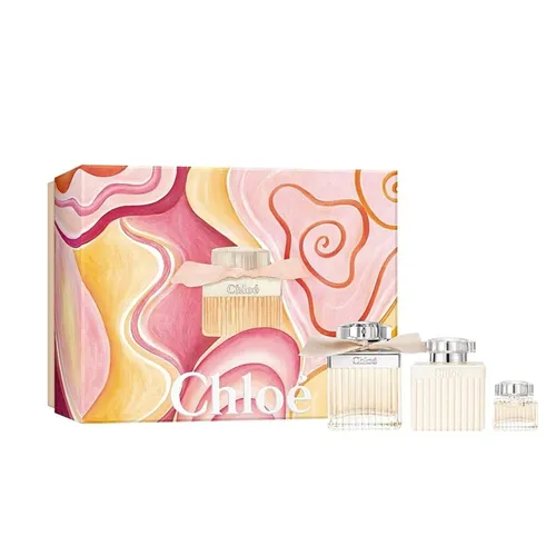 Set Nước Hoa Nữ Chloé Eau De Parfum 3 Món ( EDP 75ml + Mini EDP 5ml + Body Lotion 100ml) - Nước hoa - Vua Hàng Hiệu