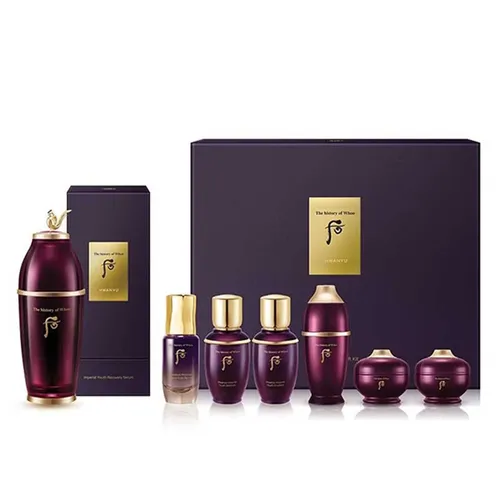Set Tinh Chất Kiệt Tác Hoàn Lưu The History Of Whoo Hwanyu Imperial Youth Recovery Serum Special Set 6 Món