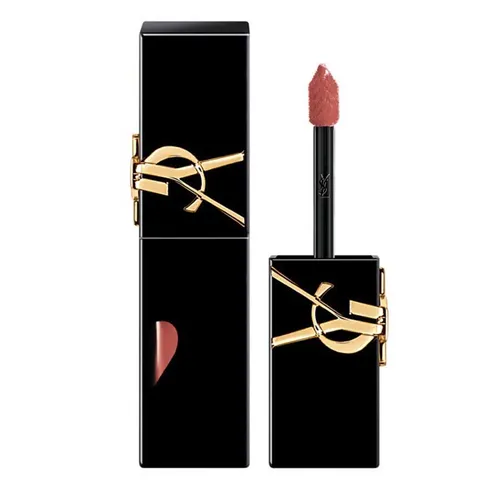 YSL - Son Kem Yves Saint Laurent YSL The Inks Vinyl Cream High Shine Lip Stain 610 Nude Champion Màu Cam Nude - Vua Hàng Hiệu