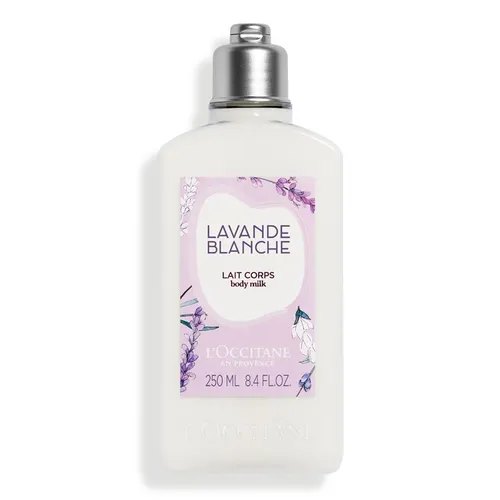 Mỹ phẩm - Sữa Dưỡng Thể Hương Hoa Oải Hương Tuyết L'Occitane White Lavender Body Lotion 250ml - Vua Hàng Hiệu