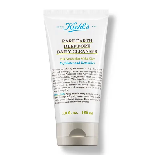 Kiehl's - Sữa Rửa Mặt Kiehl's Rare Earth Deep Pore Daily Cleanser 150ml - Vua Hàng Hiệu