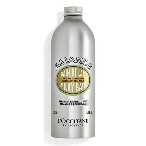 Mỹ phẩm - Sữa Tắm Tạo Bọt Hạnh Nhân L'Occitane Almond Milky Bath 500ml - Vua Hàng Hiệu