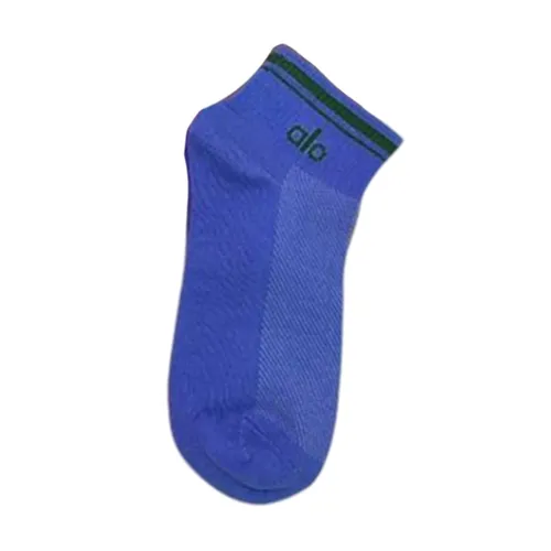 Thời trang - Tất Unisex Alo Yoga Half-Crew Throwback Sock Purple Màu Tím Freesize - Vua Hàng Hiệu
