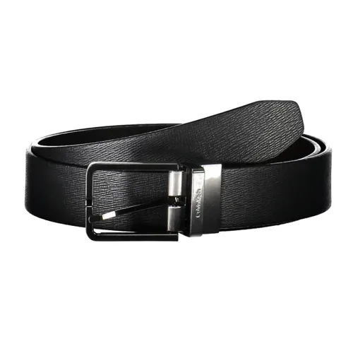 Calvin Klein - Thắt Lưng Nam Calvin Klein CK Hai Mặt K50K509268_NERO_0IN Màu Nâu Đen Size 95 - Vua Hàng Hiệu