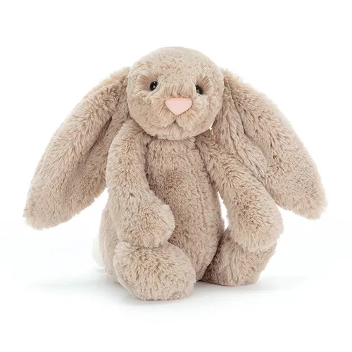 Đồ chơi mô hình - Thỏ Bông Jellycat Soft Toy Bashful Beige Bunny Màu Be - Vua Hàng Hiệu