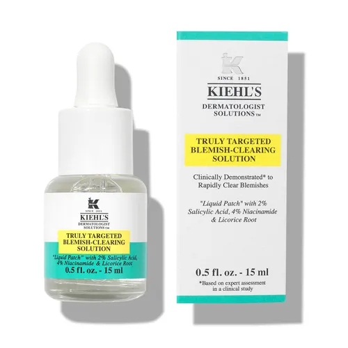 Tinh Chất Chấm Mụn Kiehl's Truly Targeted Blemish-Clearing Solution 15ml