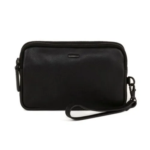Túi xách - Túi Cầm Tay Nam Gianni 1812105-10 Clutch Màu Đen - Vua Hàng Hiệu