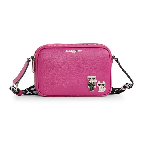 Karl Lagerfeld - Túi Đeo Chéo Nữ Karl Lagerfeld Maybelle Crossbody Màu Hồng - Vua Hàng Hiệu