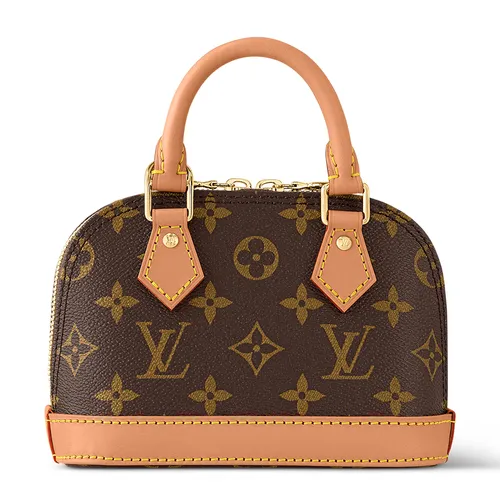 Louis Vuitton - Túi Đeo Chéo Louis Vuitton LV Nano Alma M82717 Màu Nâu - Vua Hàng Hiệu
