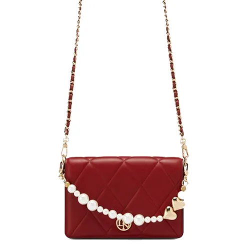 Túi xách Lyn Túi đeo chéo - Túi Đeo Chéo Lyn Dahlia Mini Crossbody Bag Red LL25CBF098 Màu Đỏ - Vua Hàng Hiệu