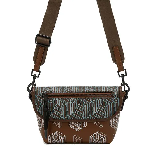 Túi xách - Túi Đeo Chéo Lyn Dune Montage M Crossbody Bag - Brown LL25FBM671 Màu Nâu - Vua Hàng Hiệu