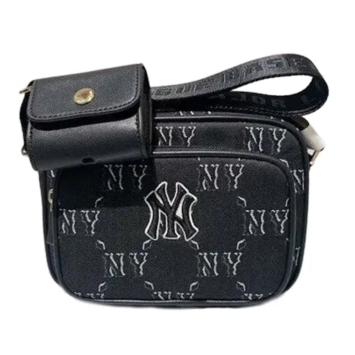 MLB Korea - Túi Đeo Chéo MLB New York Yankees Crossbody Bag 7ACRMDH5N-50BKS Màu Đen - Vua Hàng Hiệu