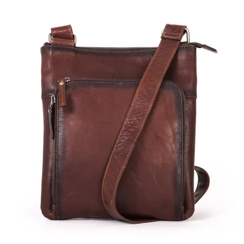 Túi xách - Túi Đeo Chéo Nam Gianni Conti Bag 4112371-25 Tan Màu Nâu - Vua Hàng Hiệu
