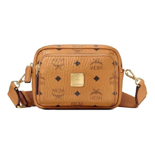 Túi Đeo Chéo Nam MCM Aren Crossbody Cognac MMRAAKC03CO001 Màu Nâu đến - Túi xách - Vua Hàng Hiệu