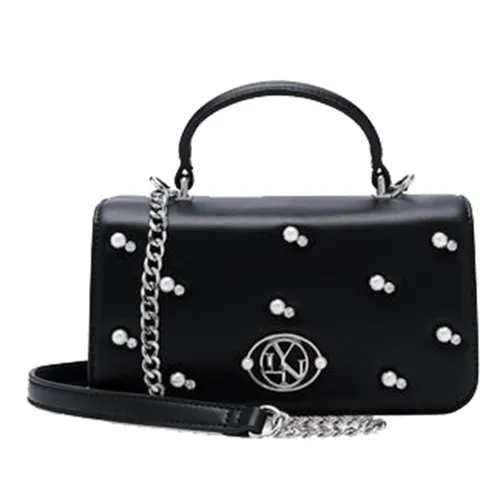 Túi Đeo Chéo Nữ Lyn Calla XS Crossbody Bag Black LL25CBF129 Màu Đen