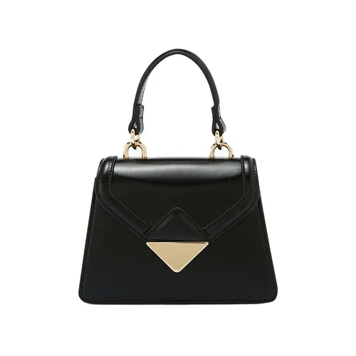 Túi Đeo Chéo Nữ Lyn Carrie Top Handle Handbag - Black LL25FBF019 Màu Đen - Túi xách - Vua Hàng Hiệu