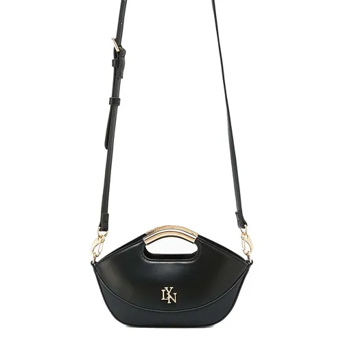 Túi xách - Túi Đeo Chéo Nữ Lyn Chamomine Handle Handbag - Black LL25FBT638 Màu Đen - Vua Hàng Hiệu