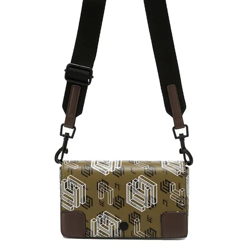 Túi xách - Túi Đeo Chéo Nữ Lyn Dune Montage S Crossbody Bag - Green LL25FBM669 Màu Xanh Green - Vua Hàng Hiệu