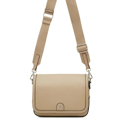Túi Đeo Chéo Nữ Lyn Dune Scape Messenger Crossbody Bag - Beige LL25FBM661 Màu Be - Túi xách - Vua Hàng Hiệu