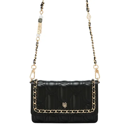 Túi Đeo Chéo Nữ Lyn Mika Infinite Mini Crossbody Bag Black LL25FBM032 Màu Đen