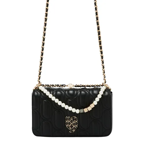 Túi Đeo Chéo Nữ Lyn Mika Moon Infinite Crossbody Bag Black LL25FBM030 Màu Đen