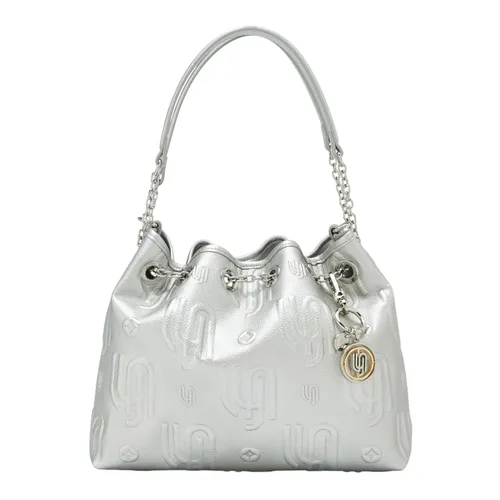 Lyn - Túi Đeo Chéo Nữ Lyn Noel M Shoulder Bag Silver LL25FBM610 Màu Bạc - Vua Hàng Hiệu