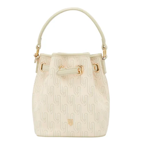 Túi xách - Túi Đeo Chéo Nữ Lyn Noel Mini Bucket Bag Light Printed Pink LL25FBM613 Màu Hồng Kem - Vua Hàng Hiệu