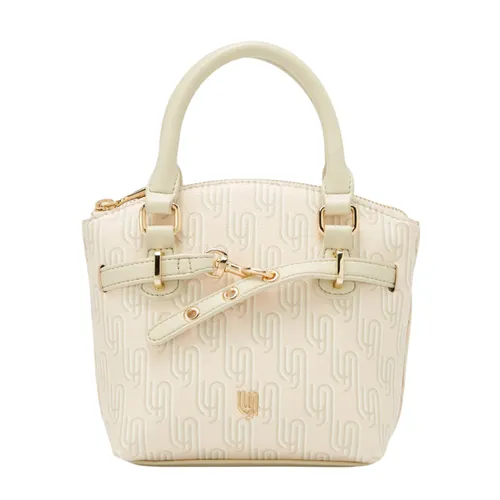 Túi xách - Túi Đeo Chéo Nữ Lyn Noel Mini Crossbody Bag Ivory LL25FBM614 Màu Kem - Vua Hàng Hiệu