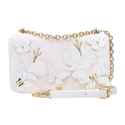 Túi Đeo Chéo Nữ Lyn Papier S Crossbody Bag White LL25CBS276 Màu Trắng - Túi xách - Vua Hàng Hiệu