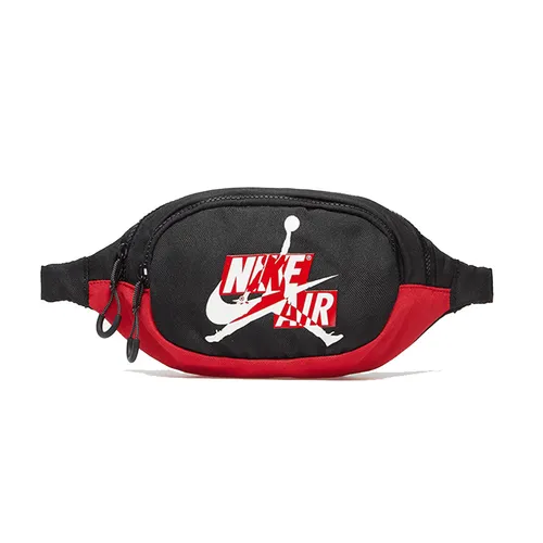 Túi xách Nike - Túi Đeo Hông Nike x Air Jordan Jumpman Crossbody Bag 9A0260-H24 Màu Đen Đỏ - Vua Hàng Hiệu