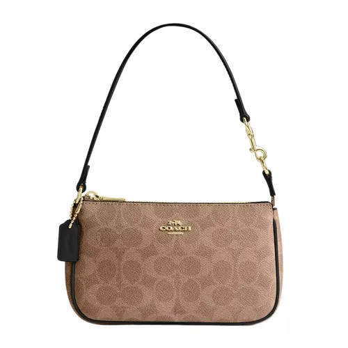 Túi Đeo Vai Coach Nolita 19 In Signature Canvas Shoulder Bag CW426 Màu Nâu