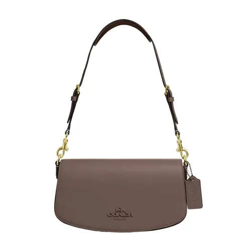 Túi Đeo Vai Nữ Coach Andrea Shoulder Bag CT768 Màu Nâu - Túi xách - Vua Hàng Hiệu