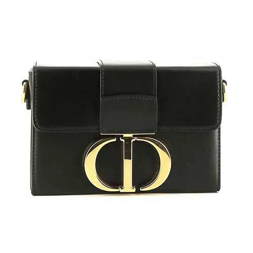 Dior - Túi Đeo Vai Nữ Dior 30 Montaigne Shoulder Bag Màu Đen - Vua Hàng Hiệu