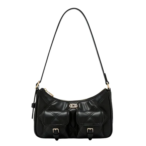 Túi Đeo Vai Nữ Lyn Autumn Shoulder Bag Black LL25FBT673 Màu Đen