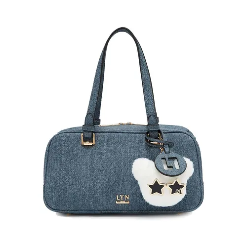 Lyn - Túi Đeo Vai Nữ Lyn Betzy M Shoulder Bag - Blue Variation 2 LL25FBF049 Màu Xanh Blue - Vua Hàng Hiệu
