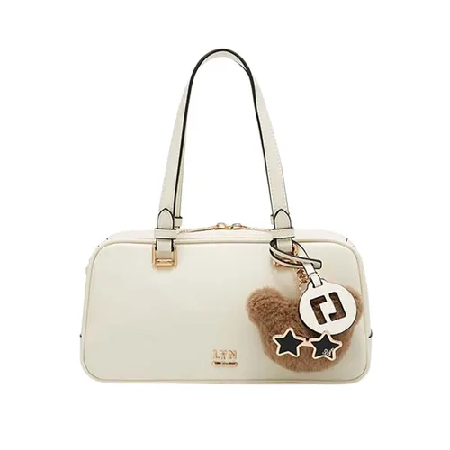 Lyn - Túi Đeo Vai Nữ Lyn Betzy M Shoulder Bag - Ivory LL25FBF049 Màu Trắng Kem - Vua Hàng Hiệu