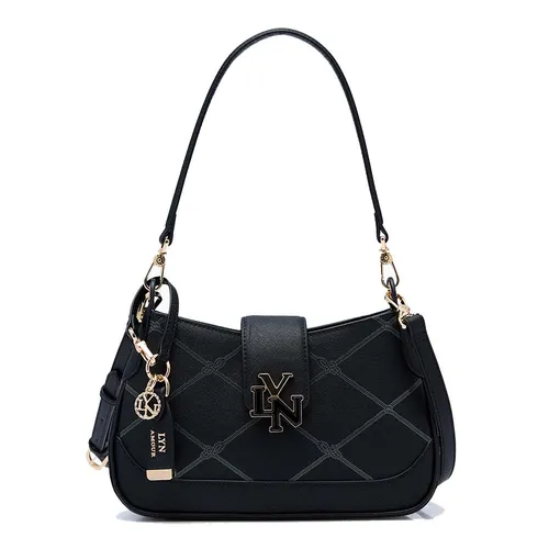 Túi xách Túi đeo vai - Túi Đeo Vai Nữ Lyn Dasha Shoulder Bag - Black LL25CBF295 Màu Đen - Vua Hàng Hiệu