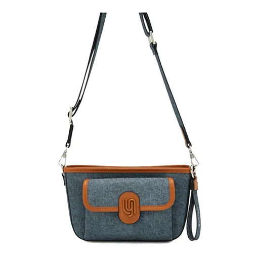 Túi Đeo Vai Nữ Lyn Davin Infinite S Crossbody Bag Blue Variation 2 LL25SBM976 Màu Xanh Deim