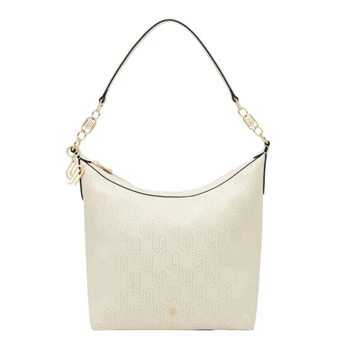 Túi Đeo Vai Nữ Lyn Genevieve Infinite Hobo Shoulder Bag Off White LL25FBM022 Màu Trắng