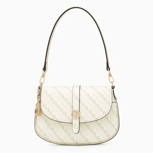 Túi xách Túi đeo vai - Túi Đeo Vai Nữ Lyn Narla Infinite Flap Shoulder Bag - Ivory LL25CBM184 Màu Kem - Vua Hàng Hiệu