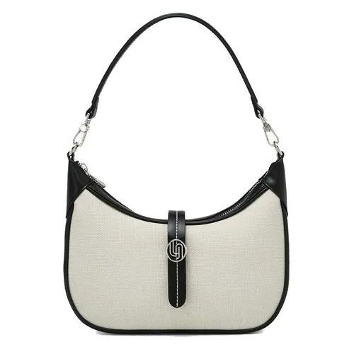 Túi xách Túi đeo vai - Túi Đeo Vai Nữ Lyn Narla Infinite Shoulder Bag - Black LL25CBM186 Màu Đen Xám - Vua Hàng Hiệu