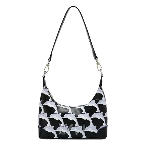 Túi Đeo Vai Nữ Lyn Nikko S Shoulder Bag - Black LL25CBF968 Màu Đen - Túi xách - Vua Hàng Hiệu